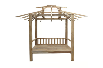 CLASSICA - Cabana with fabrics cover by Il Giardino di Legno - view 3